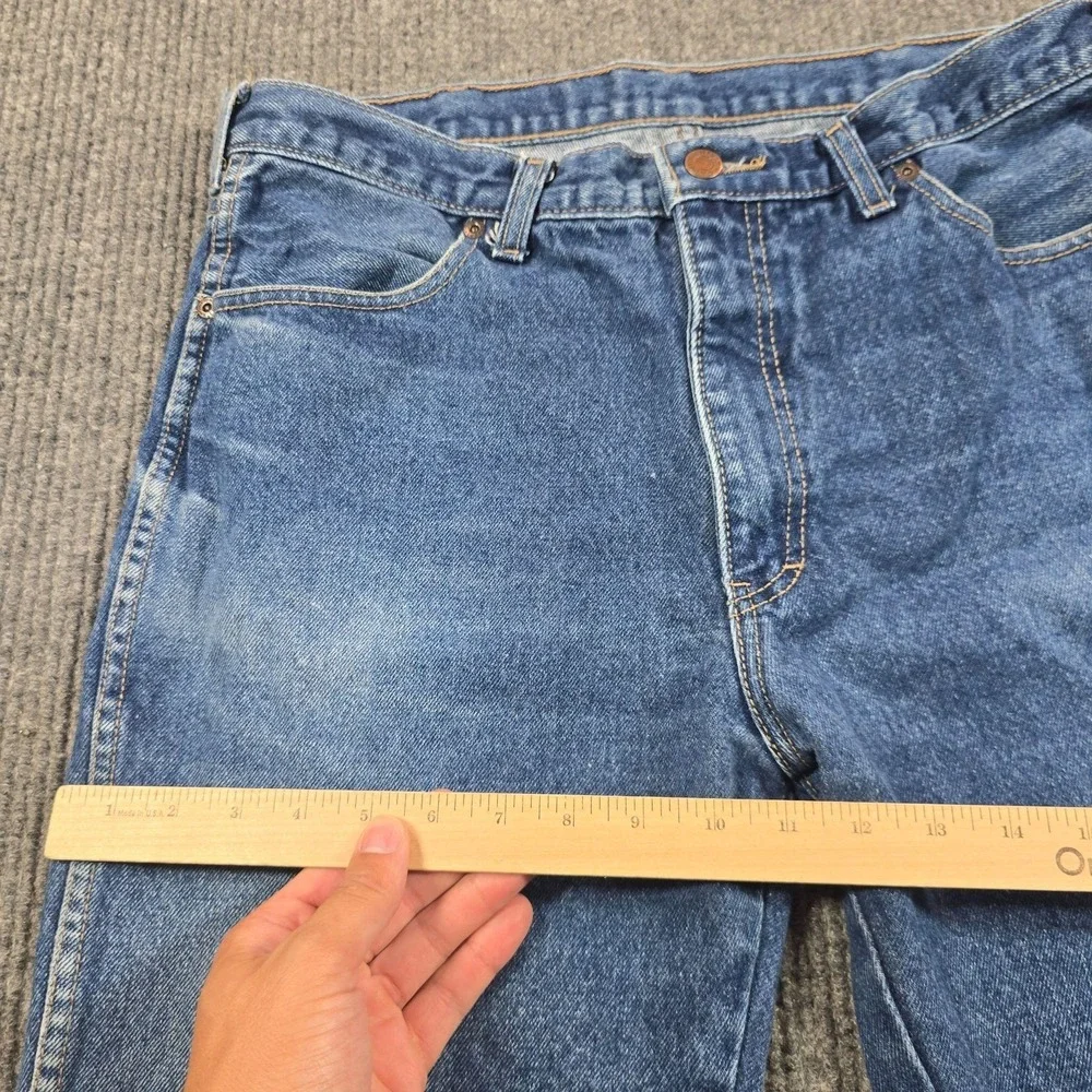 Vintage 90s Calvin Klein Jeans Mens 33x29 Blue Stone Wash Y2K Dad Denim